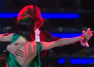 Танго «Кумпарсита» из шоу «Лёд и пламень»