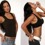 Остроумный увеличитель груди за счет напитков