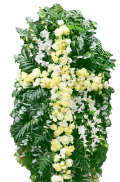 Траурный похоронный венок: традиции, виды, особенности выбора